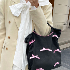 [GIRLS GOOB] Women's Rope Ribbon Shoulder Bag, Eco bag - OEM China